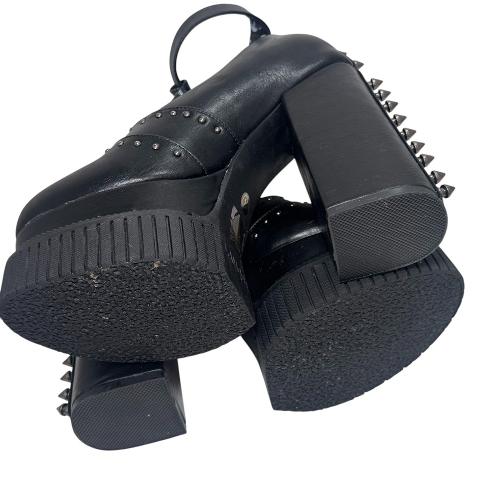 Lamoda she's so special SPIKED platform heels Dolls Kill Goth Edgy Sexy Size 8 - Picture 11 of 11